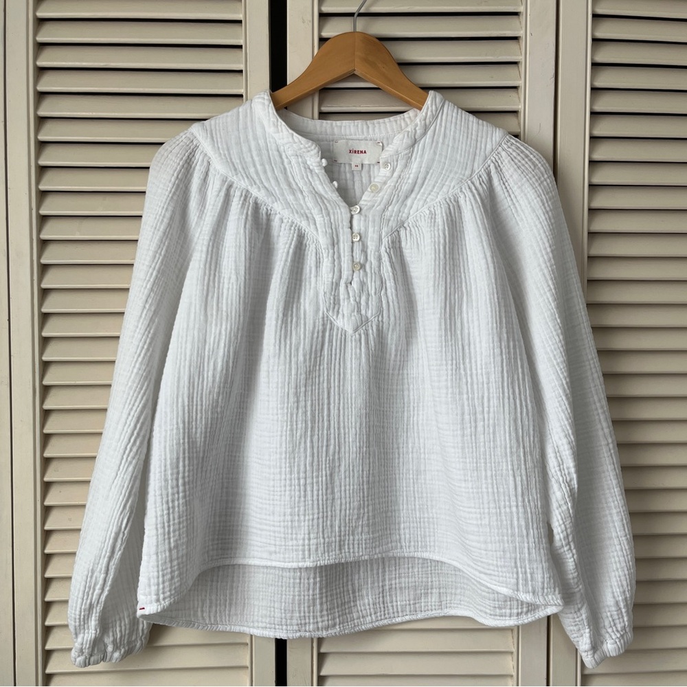 XiRENA White Bryn Top